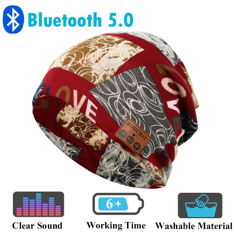 wireless bluetooth headphone knit hat