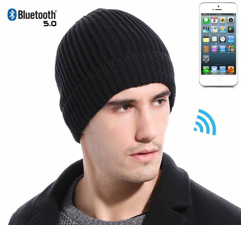 Bluetooth Music Knitted Hat Wireless Headset Beanie