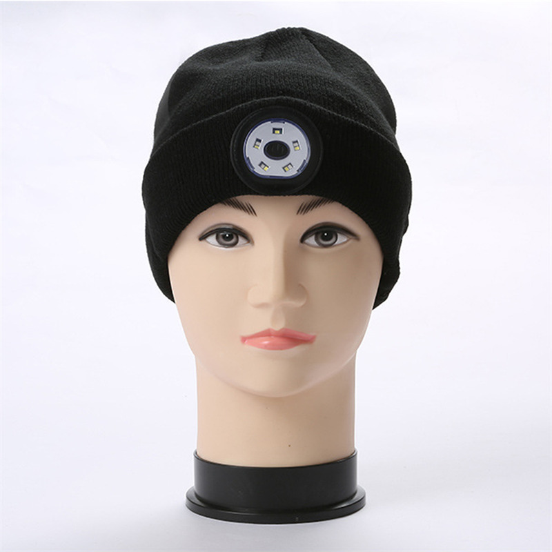 bluetooth headphone beaine LED lighting knitted hat