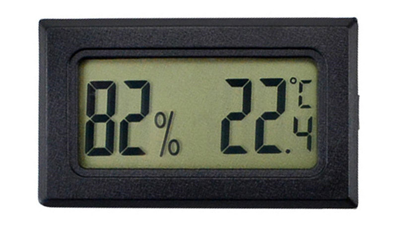 mini digital LCD indoor temperature sensor humidity detector