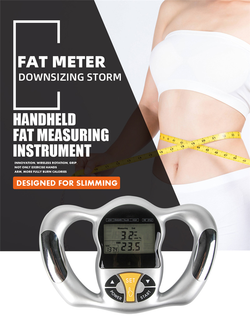 health body fat measure LCD liquid monitor BMI instrument