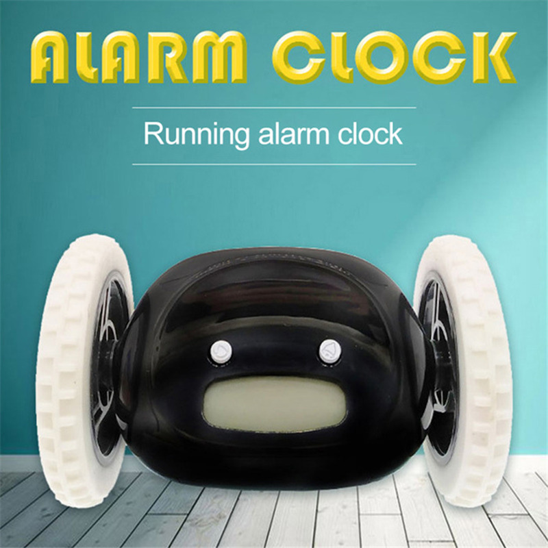 mobile wheel escape electronic alarm clock