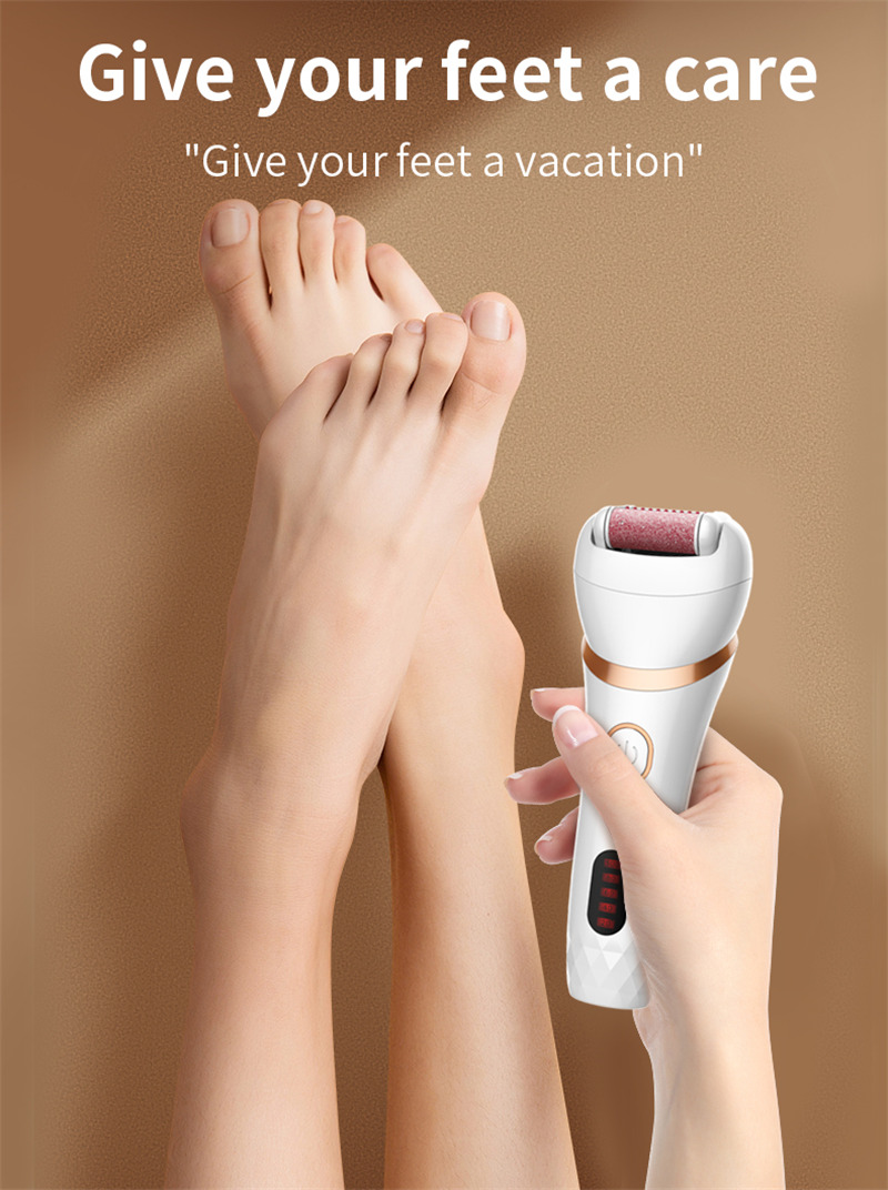 electric foot grinder vacuum callus remover skin pedicure tool