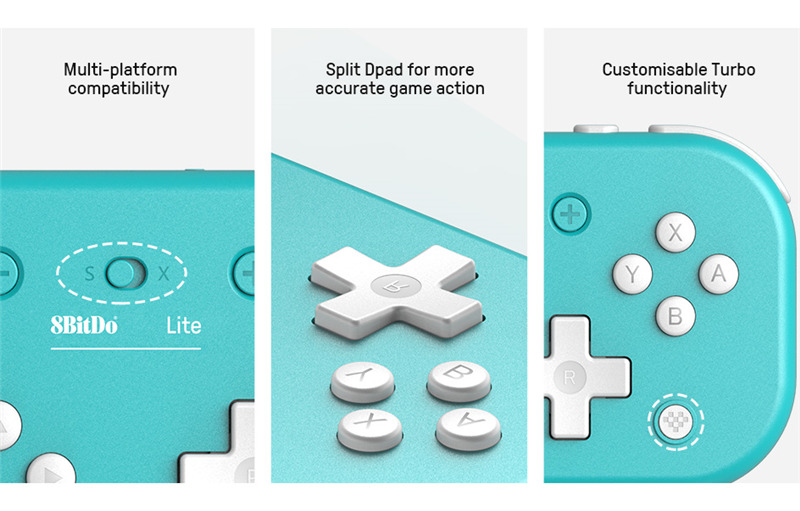 8BitDo lite bluetooth gamepad for nintendo switch lite windows