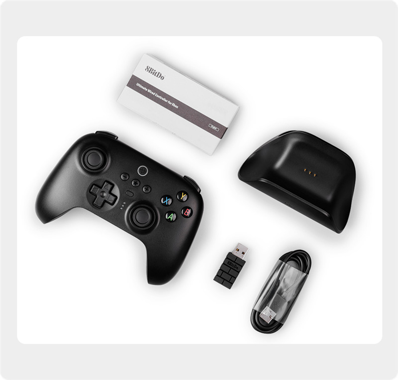 8bitdo ultimate wireless 2.4G game controller for pc steam android