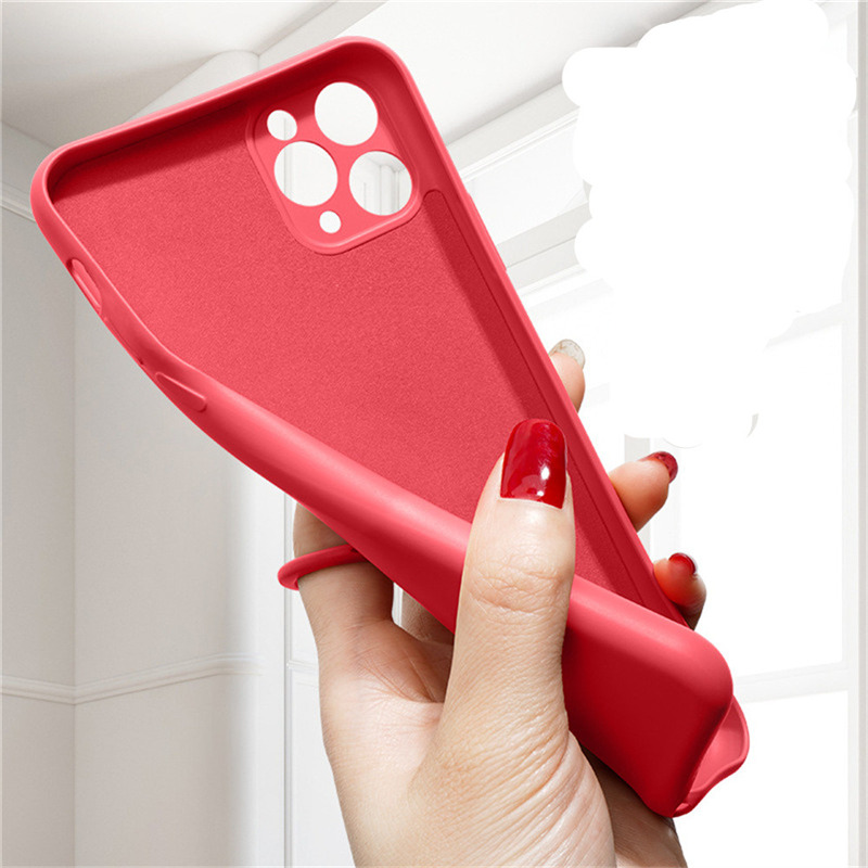 ring clasp soft silicone case for iphone 14 pro plus max