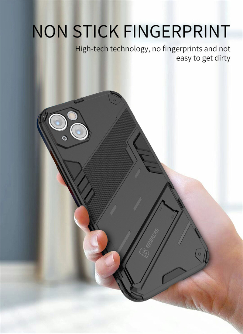 phone case with stand back cover for iphone 14 pro plus max