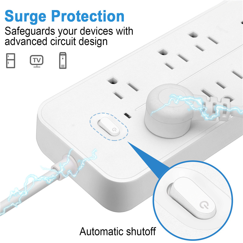 10 in 1 usb power strip 6 ac outlets 3 usb 1 type c ports 10 in 1 usb power strip 6 ac outlets 3 usb 1 type c ports