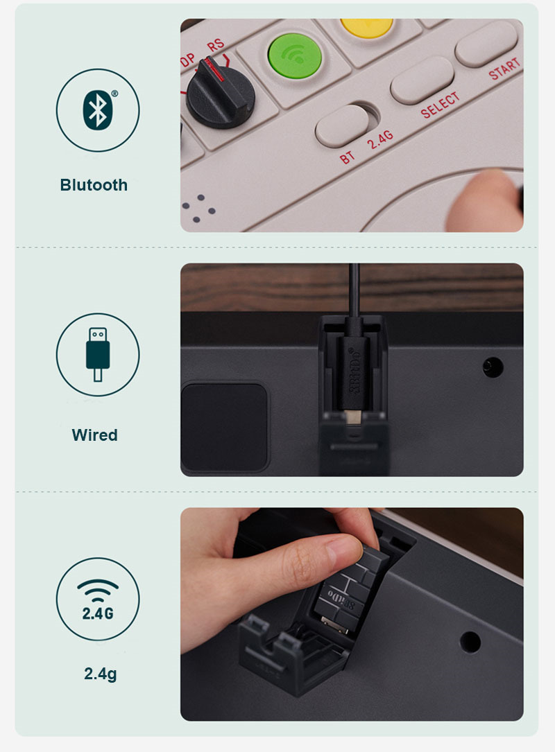 8bitdo arcade stick wireless gamepad for nintendo switch windows