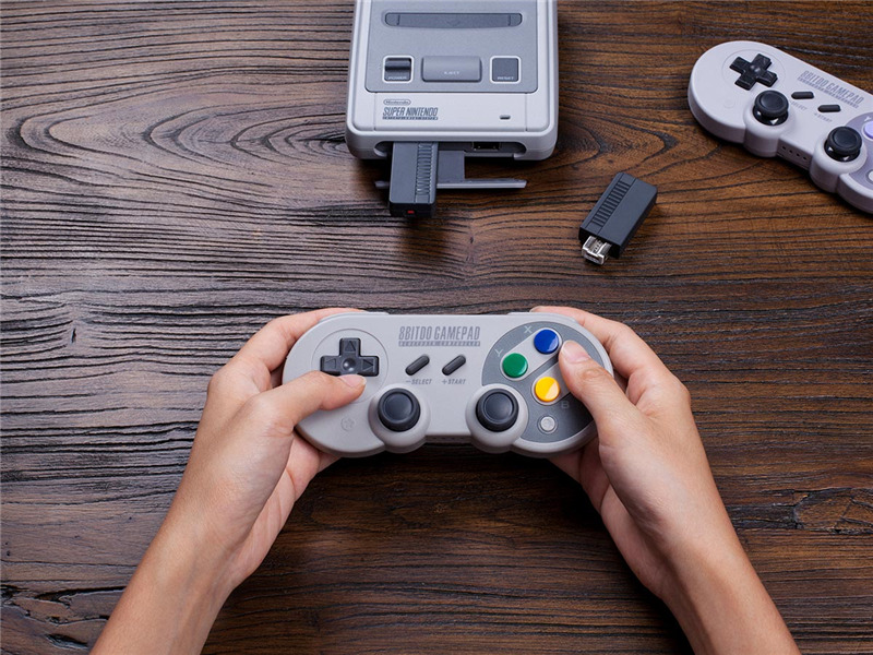 8Bitdo bluetooth retro classic receiver adapter for SNES SFC