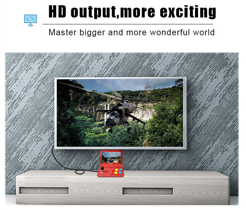 A13 retro video game console 10 Inch player detachable joystick A13 retro video game console 10 Inch player detachable joystick