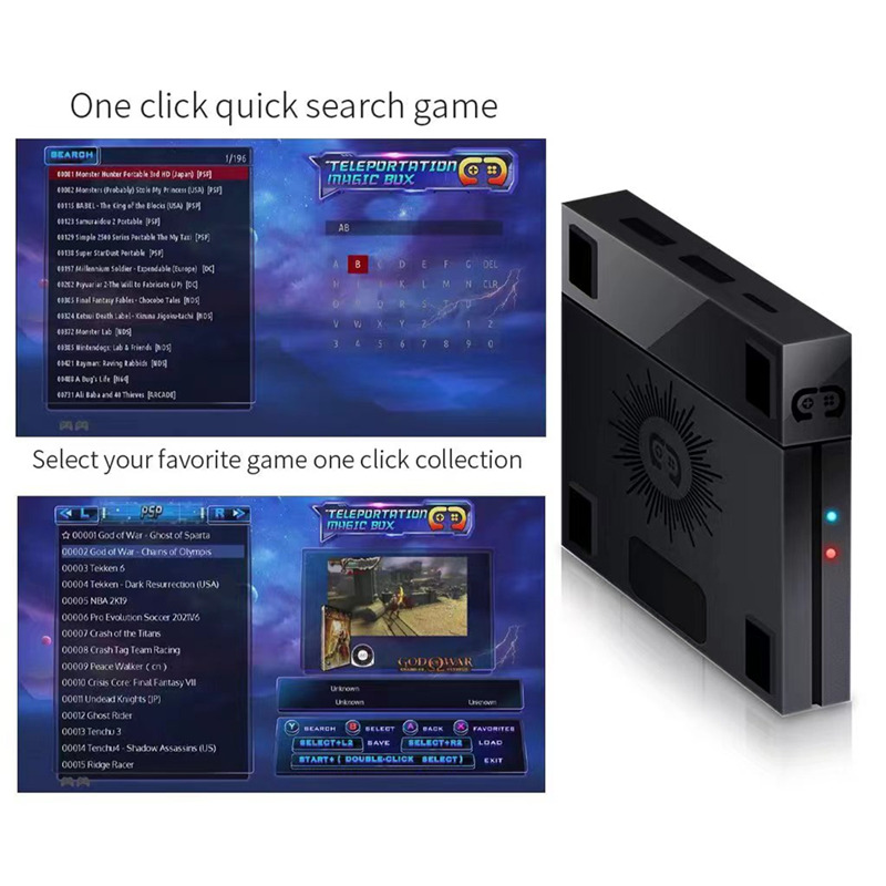 X6 Magic Game Box 4K TV Video Game Console