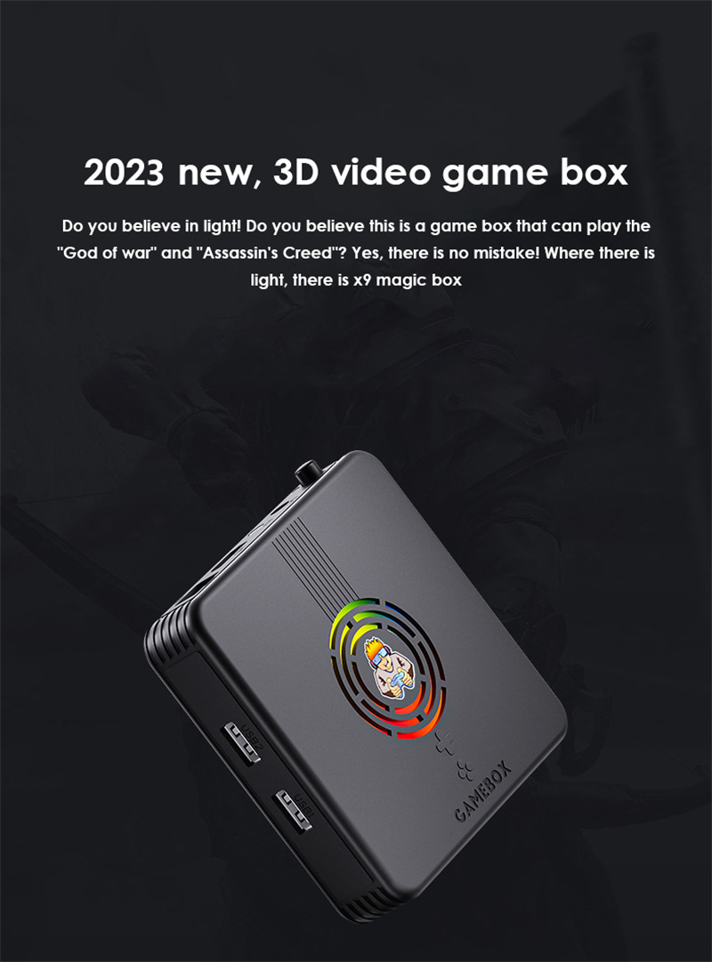 X9 retro mini game box super console