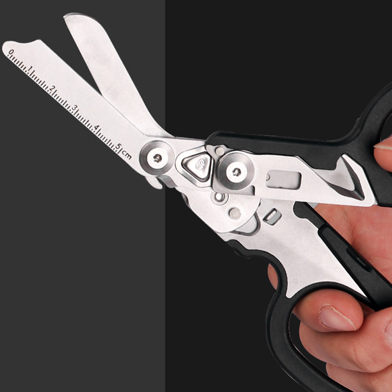 multifunction tactical scissors raptors first aid multitool