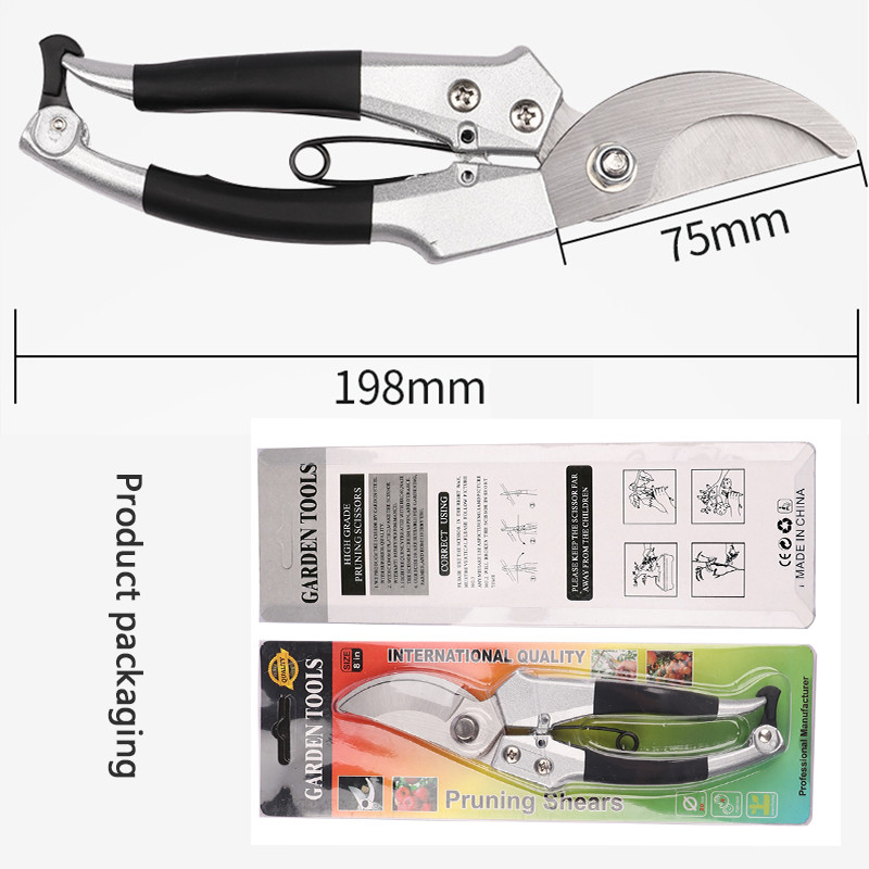 pruning shears plant trim horticulture hand pruner shrub garden scissors