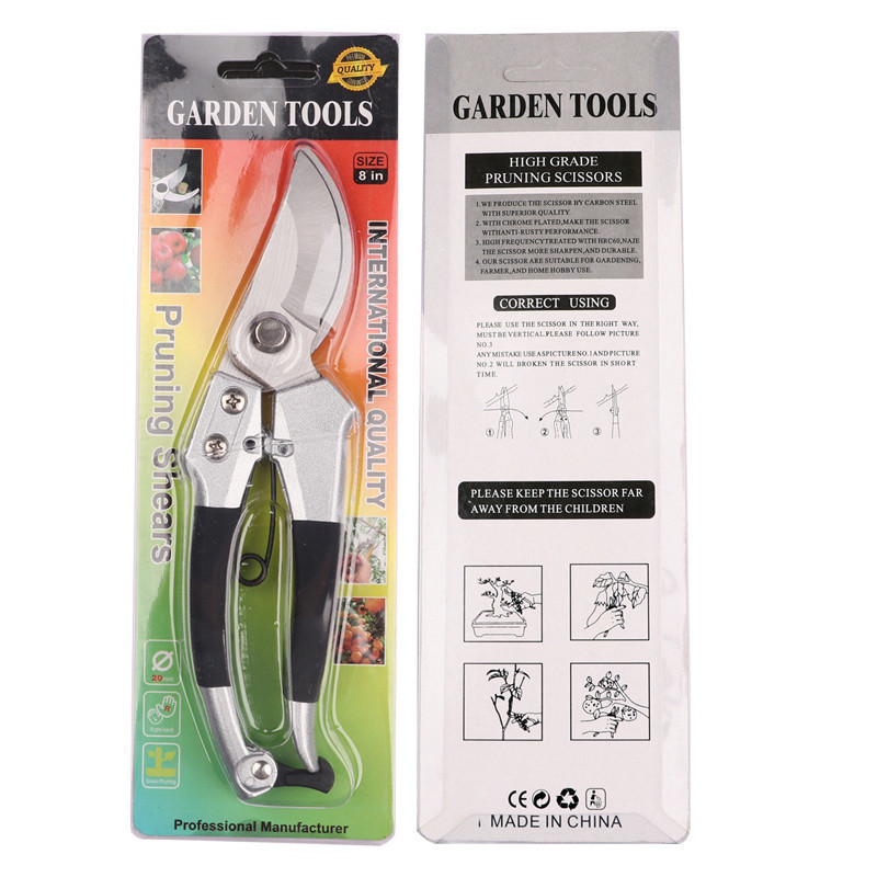 pruning shears plant trim horticulture hand pruner shrub garden scissors