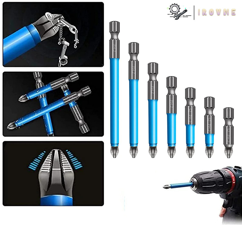 non slip cross drill magnetic PH2 electric screwdriver bits