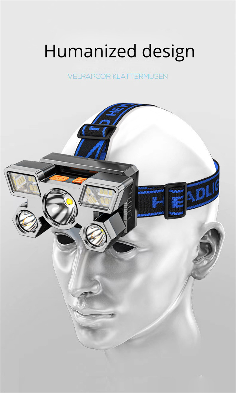 rechargeable led headlamp super bright head light