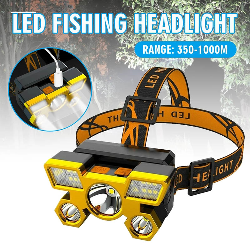rechargeable led headlamp super bright head light