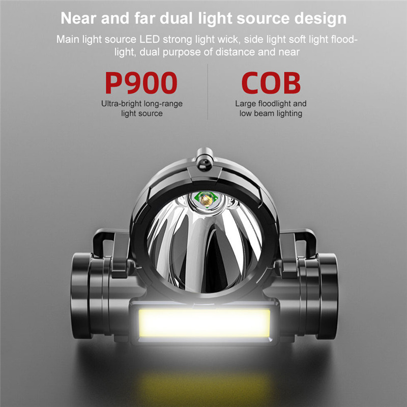 super bright headlight cob rechargeable head mounted flashlight super bright headlight cob rechargeable head mounted flashlight