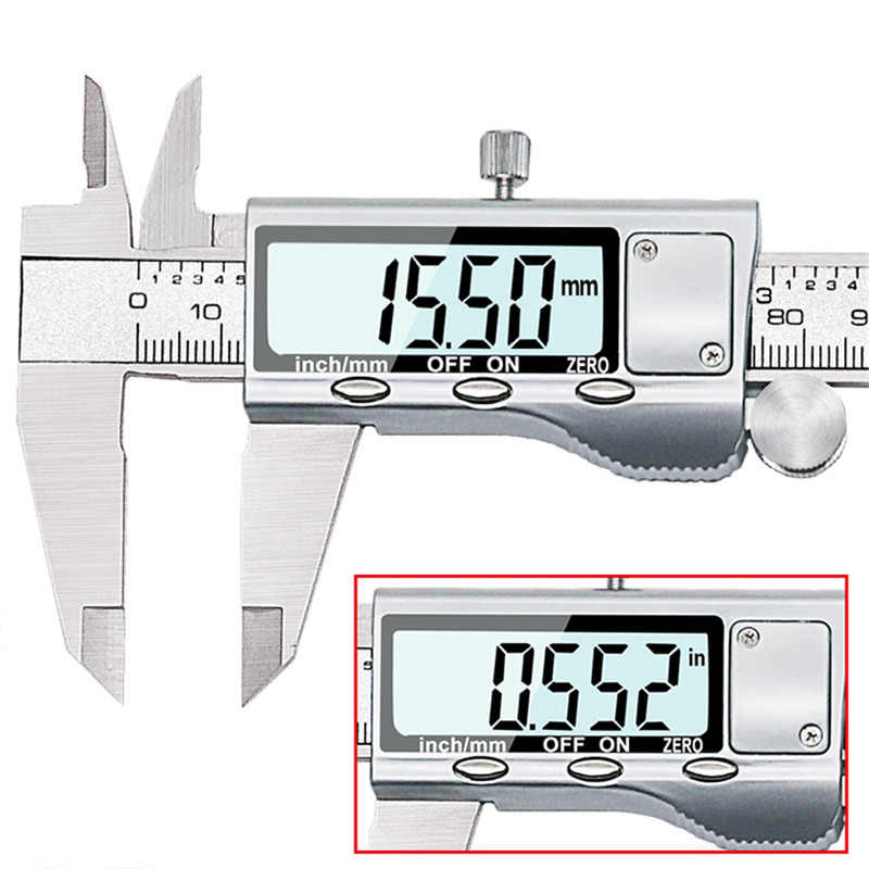 stainless steel electronic digital vernier caliper