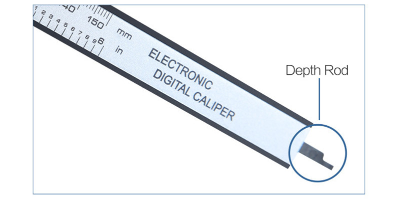 0-150mm plastic digital vernier caliper