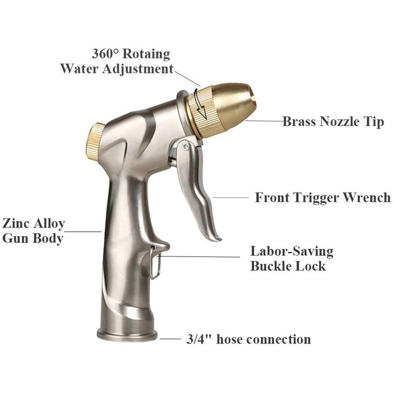 metal garden water spray high pressure water jet