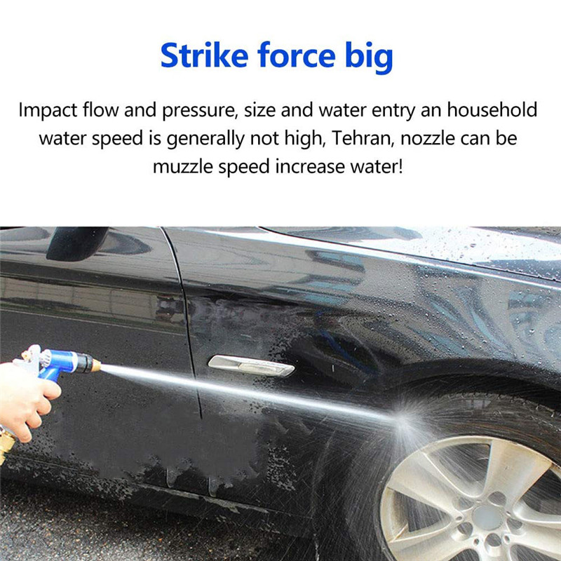 high pressure garden water spray car wash hose nozzle sprinkler