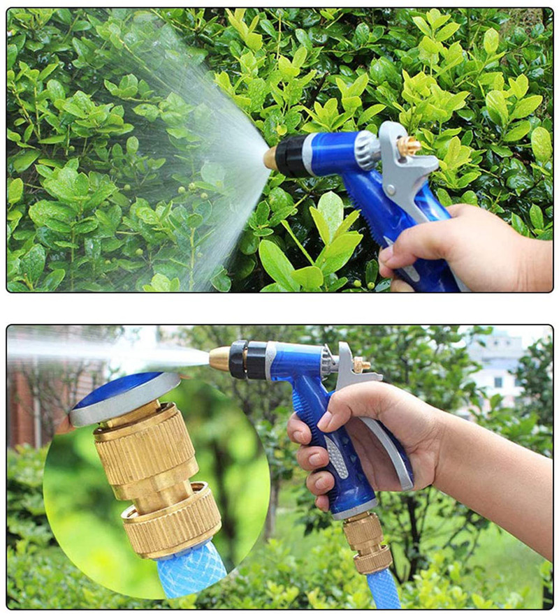 high pressure garden water spray car wash hose nozzle sprinkler