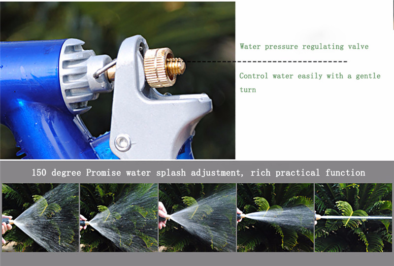 high pressure garden water spray car wash hose nozzle sprinkler