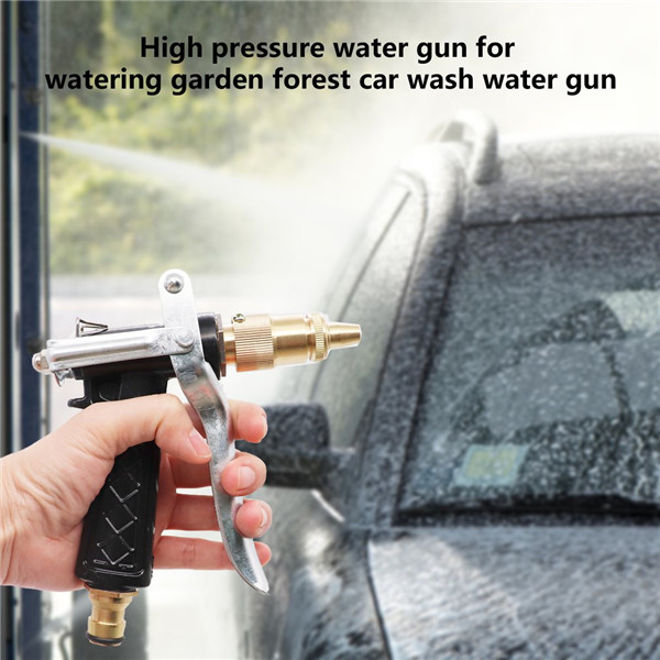 high pressure garden water spray car wash hose nozzle sprinkler