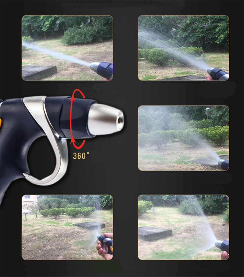 metal hose nozzle car washing water gun garden sprayer