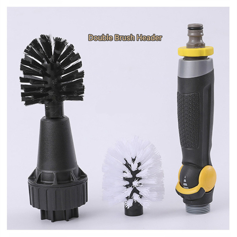 car water driven rotary brush clean tool