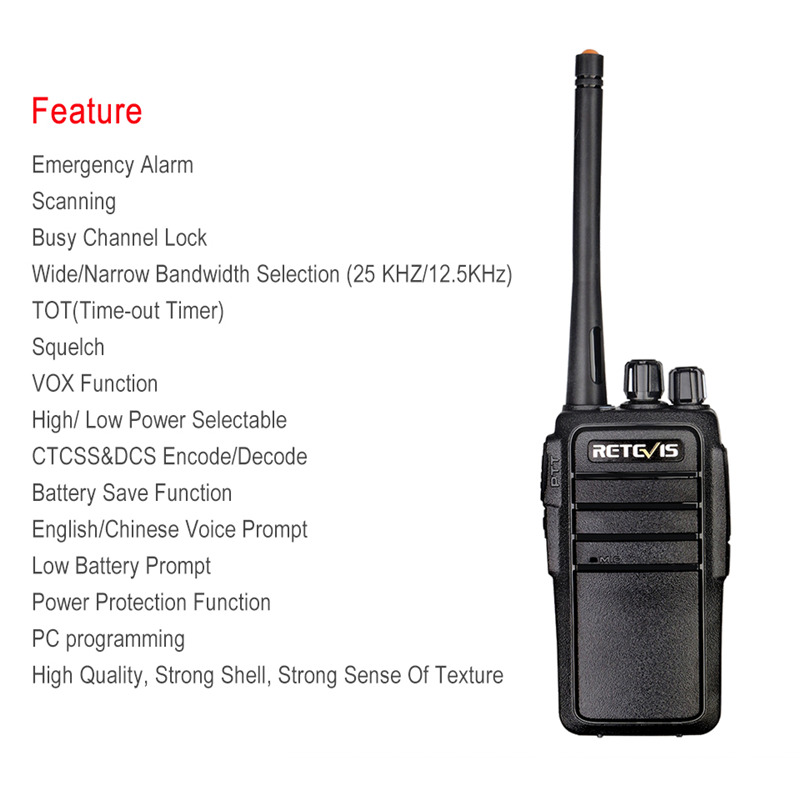 Retevis RT21 2 way radios walkie talkies