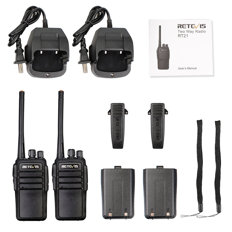 Retevis RT21 2 way radios walkie talkies