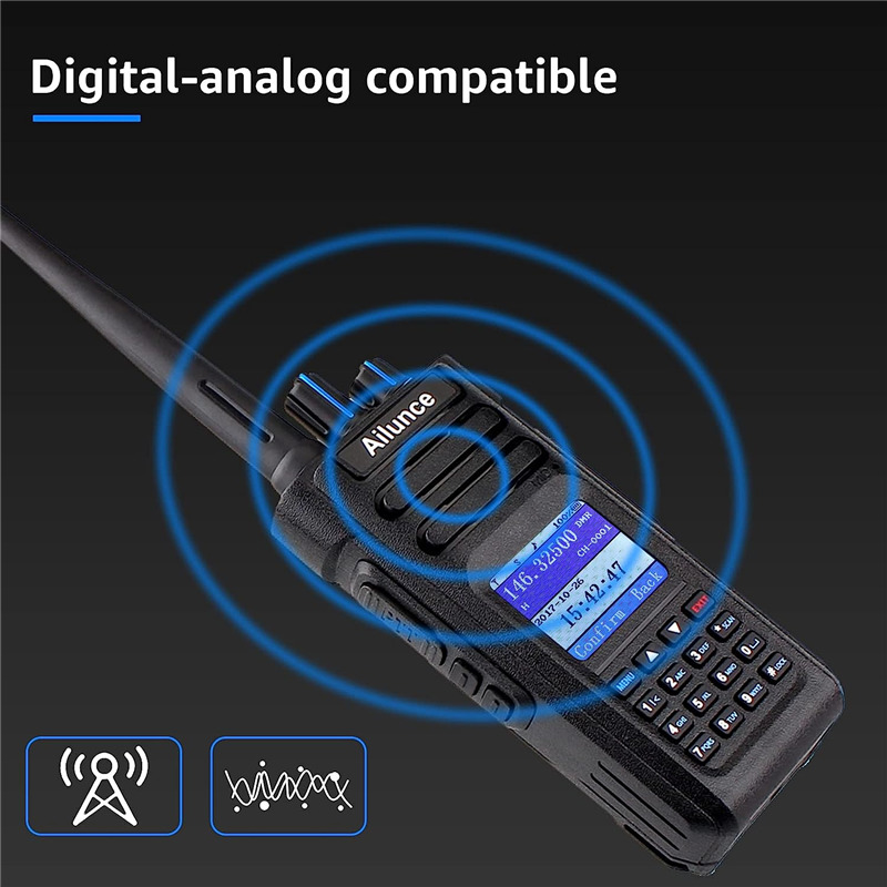 Ailunce HD1 DMR walkie talkie dual band two way ham radio