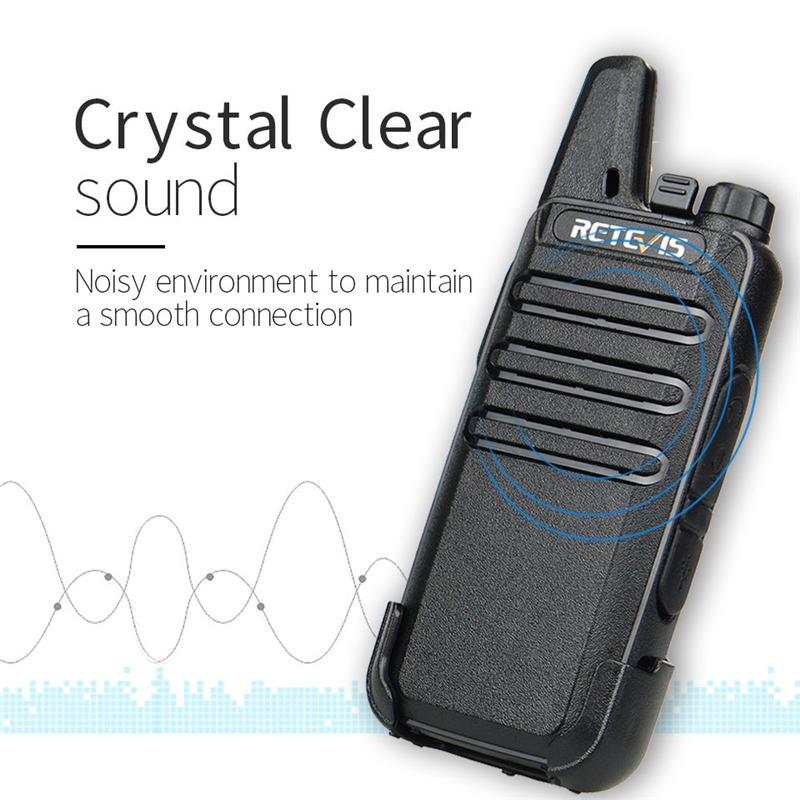 Retevis RT22 portable FRS radio PTT walkie talkies