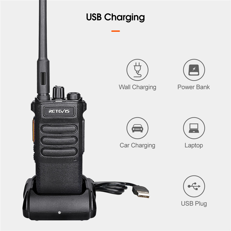 10W Retevis RT86 long range walkie talkie two way radio