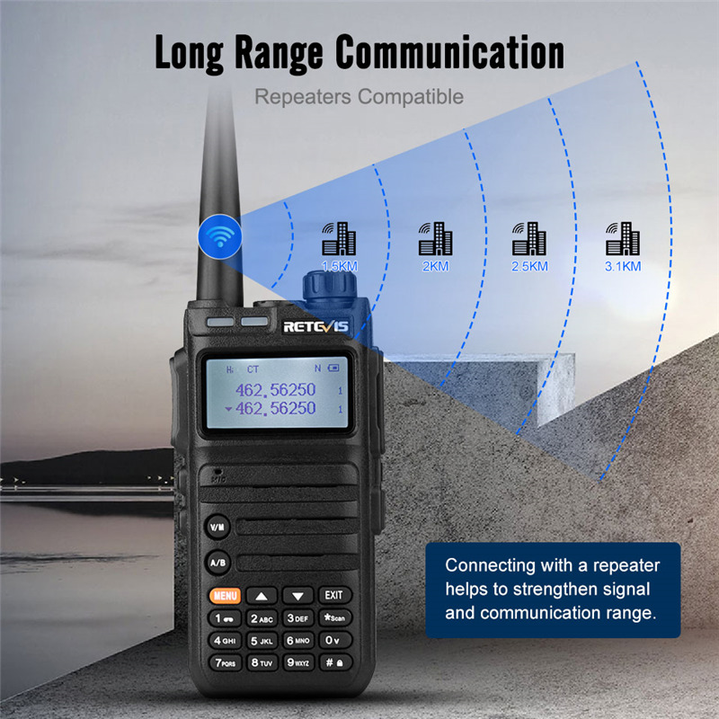 Retevis RA685 long range walkie talkie ham two way radio