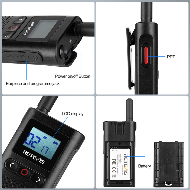 Retevis RB628 long range walkie talkie two way radio