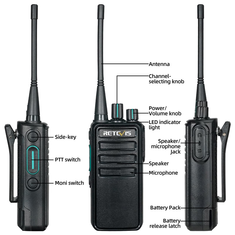 RETEVIS RB29 walkie talkie two way FRS radio