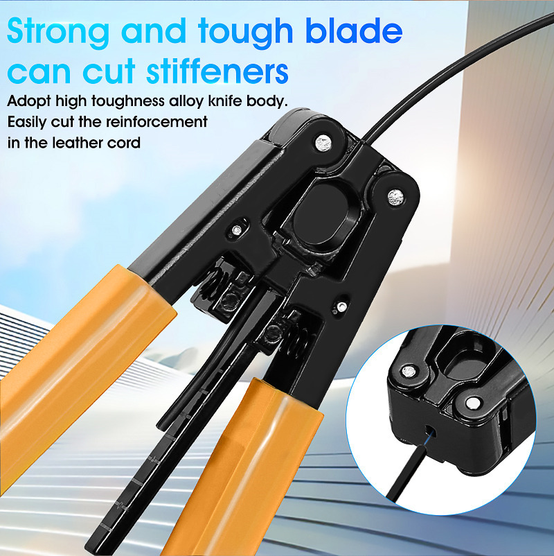 leather wire optical fiber stripper pliers