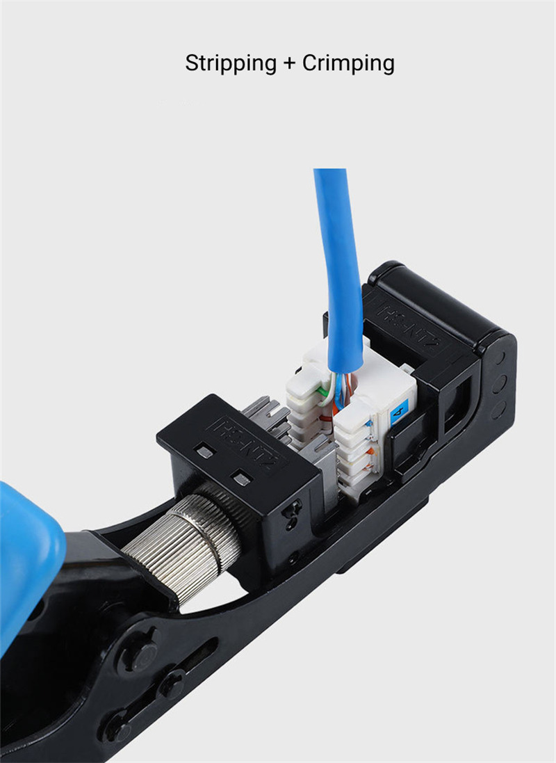 cat5/6 network cable stripper wire pliers module crimper