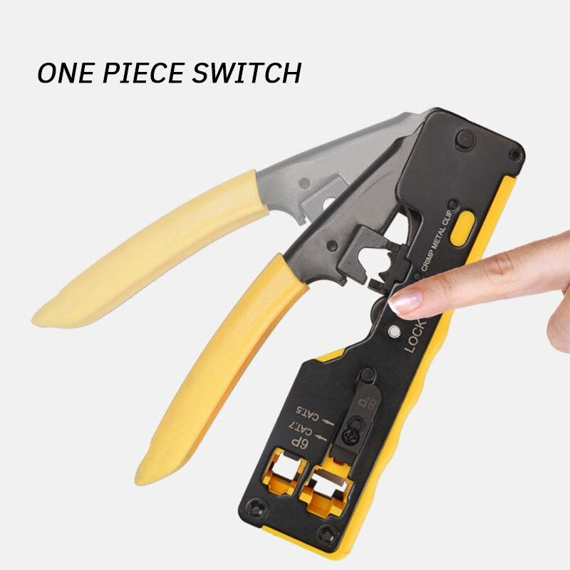 RJ45 crimper 6P 8P network wire plier stripping tool