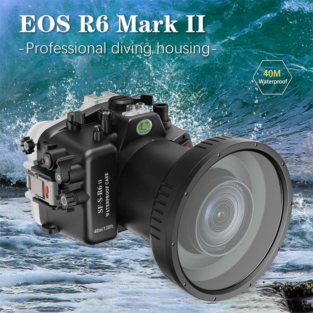 Seafrogs Canon R6 ii underwater housing waterproof case