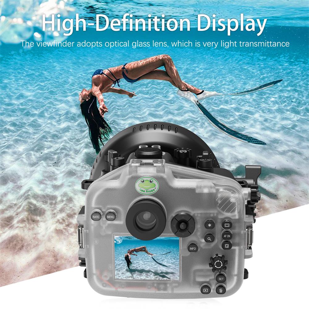 Seafrogs Canon R6 ii underwater housing waterproof case