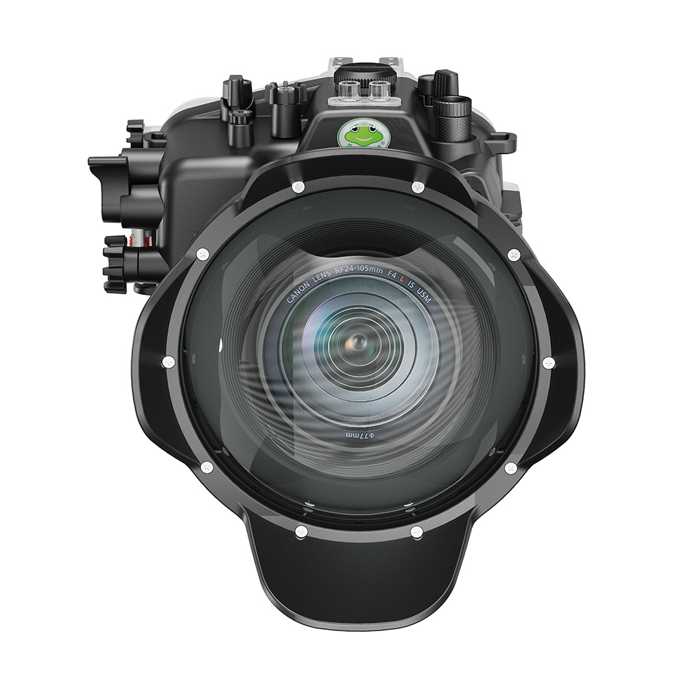 dry lens dome for Canon R6 ii underwater housing waterproof case