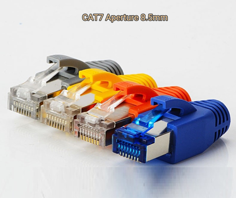RJ45 cat7 caps cat6a network cable connector boot protective bush