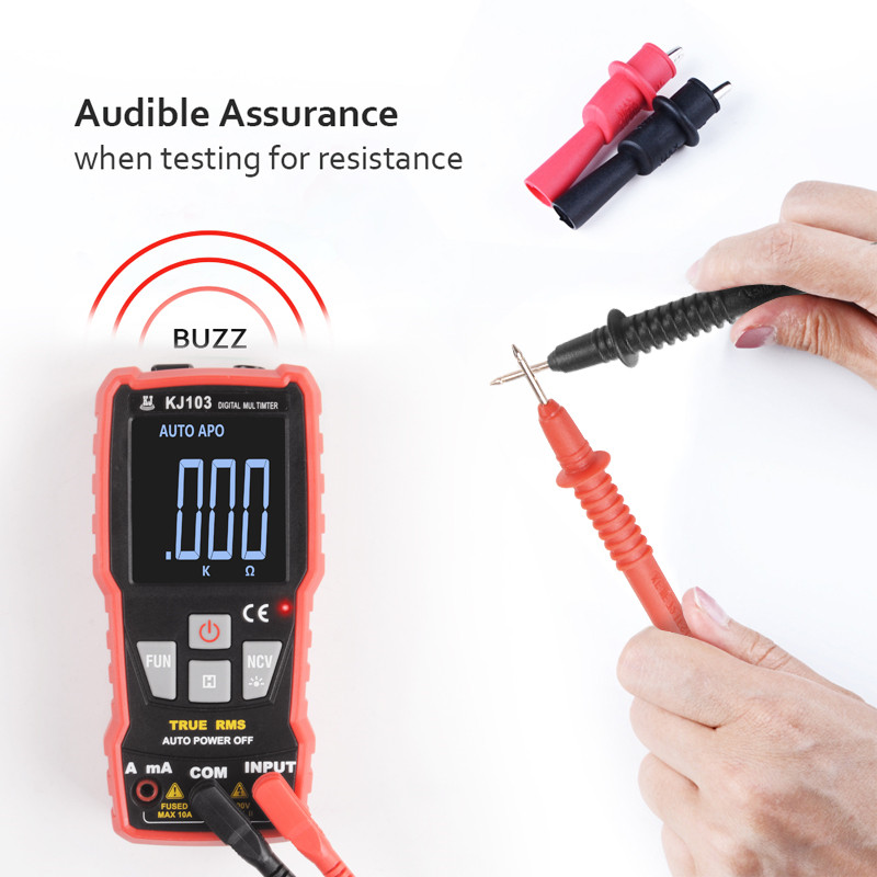 handskit ki103 digital multimeter LCD display AC DC meter