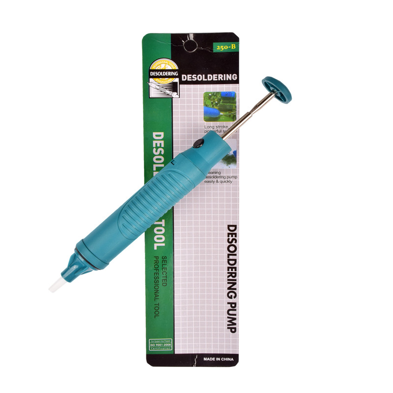 aluminum metal desoldering pump sucker tin soldering pen